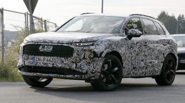 2024 Audi Q3 (camouflaged) - front cornering